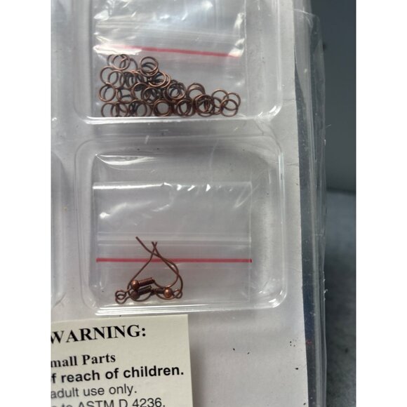 Annies Simply Beads Kit Layered Copper Necklace & Earrings Jewelry Making Set - Picture 6 of 9